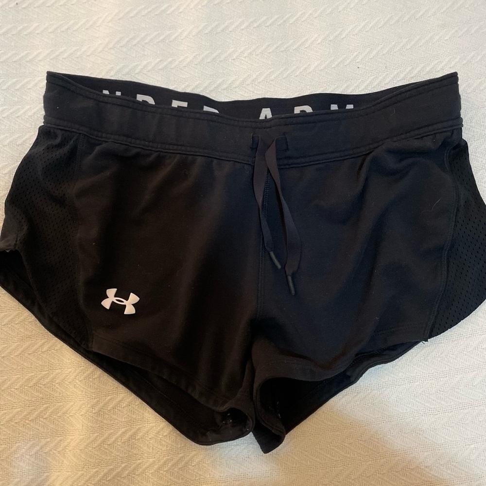 Under Armour Women's Black Athletic Shorts